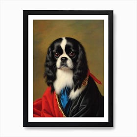 Japanese Chin 2 Renaissance Portrait Oil Painting Poster