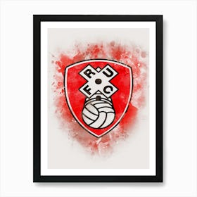 Rotherham United 2 Art Print