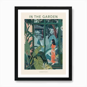 In The Garden Poster Summer Palace China 1 Art Print