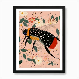 Floral Buzz Art Print