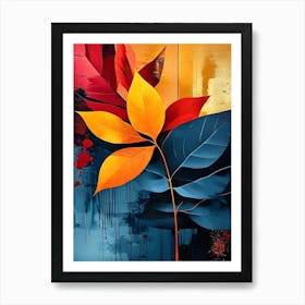 Autumn Leaves 85 Art Print