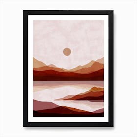 Abstract Landscape 3 Art Print