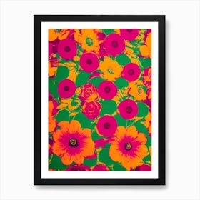 Lilies Andy Warhol Flower Art Print