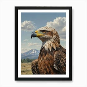 Golden Eagle 2 Art Print