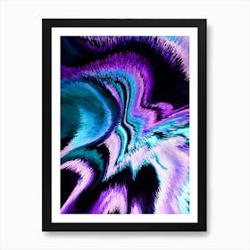 Acrylic Extruded Painting 646 Art Print