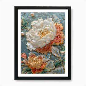 Chinese Peony 10 Art Print