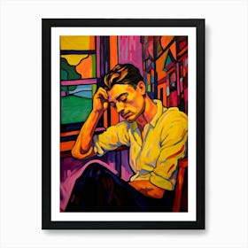 Everett Retro Pop Art 4 Art Print