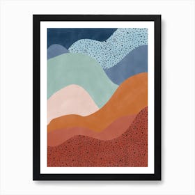 Abstract Landscape Painting No.2 Art Print