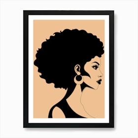 Portrait Of A Woman 3 Art Print