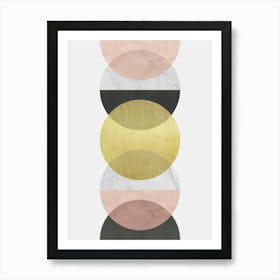 Texture geometry 8 Art Print