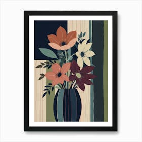 Flowers In A Vase 46 Art Print