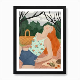 Picnic Art Print