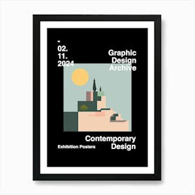 Graphic Design Archive Poster 03 Art Print