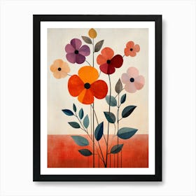 Poppies 65 Art Print