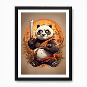 Panda Bear 2 Art Print