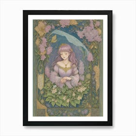 Lila Lila Art Print