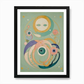 Abstract Cosmic Art Print