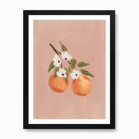 Oranges Art Print