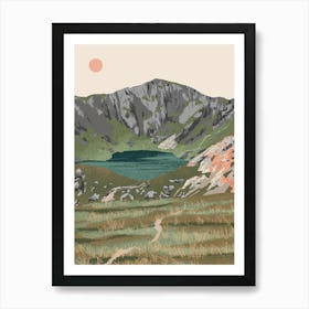 Cadair Idris Mountain Wales Art Print Art Print