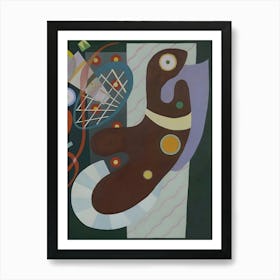 Wassily Kandinsky The Tennis Player Art Print