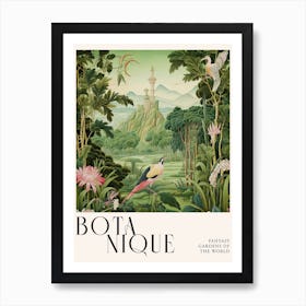 Botanique Fantasy Gardens Of The World 54 Art Print