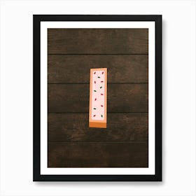 Gingerbread Christmas Letters Living Room Holiday Display 09 Art Print