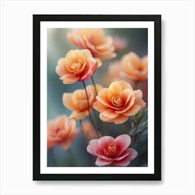 Peonies 3 Art Print