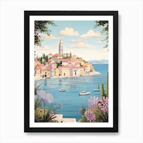 Rovinj Croatia 1 Illustration Art Print