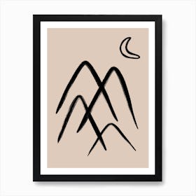The Mountains Art Print