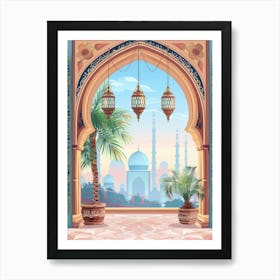 Islamic Interior Art Print