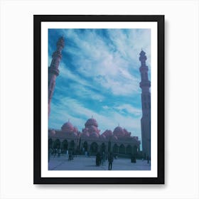 Pink Mosque Art Print