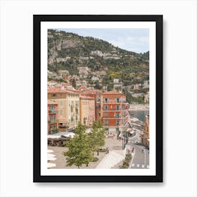 Villefranche Sur Mer Village Art Print