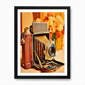 Vintage Camera Art Print