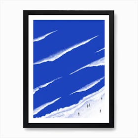 Abstract Beach Art Print