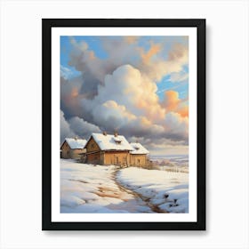 Winter Landscape 20 Art Print