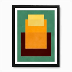 Modern geometry 5 Art Print