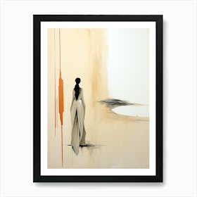 Spirit Of The Sands, Boho Art Style Art Print