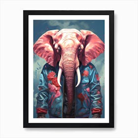 Elephant Art Print