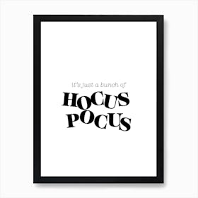 Hocus Pocus Art Print