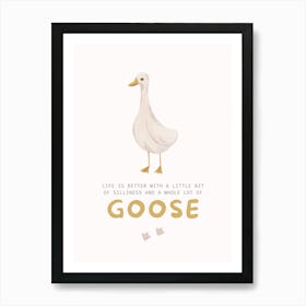 Goose Art Print
