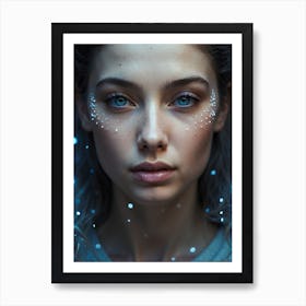 Twighlight, night Ethereal Beauty Art Print