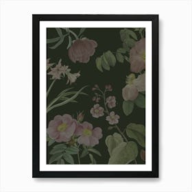 Floral Wallpaper 8 Art Print