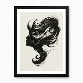 Portrait Of A Woman 174 Art Print