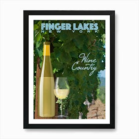 Finger Lakes New York Art Print