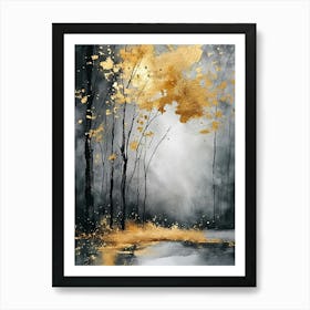 Autumn Forest 5 Art Print