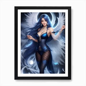 The angel 13 Art Print