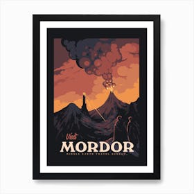 Visit Mordor Art Print