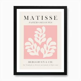 Matisse organic floral 4 Art Print