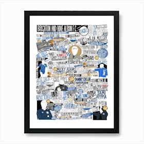 Brighton And Hove Albion 1 Art Print