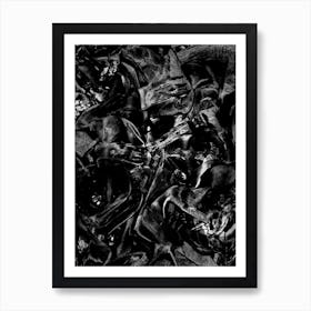 Black And White Painting Art Print